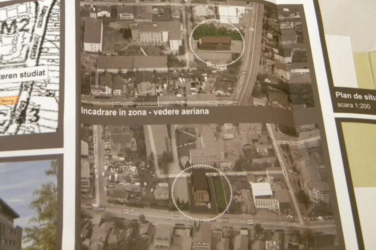 Spital privat de ginecologie in curtea Liceului de Informatica de pe Calea Turzii. Dispare terenul de sport VIDEO