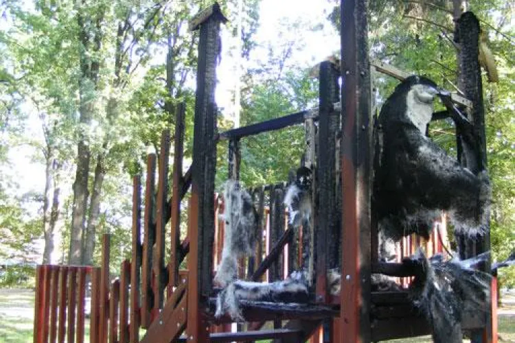 Incendiu la Gradinita "Lumea Copiilor" din Gheorgheni! Locul de joaca a luat foc VIDEO