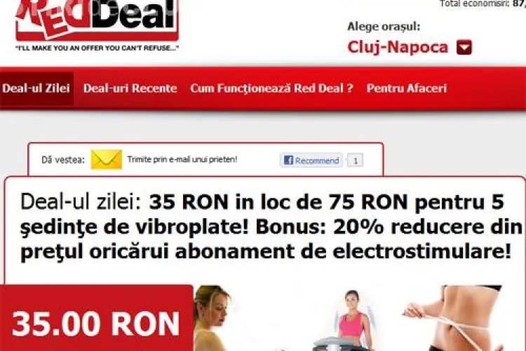 35 lei in loc de 75 lei pentru 5 sedinte de vibroplate! Bonus: 20% reducere din pretul oricarui abonament de electrostimulare! (P)