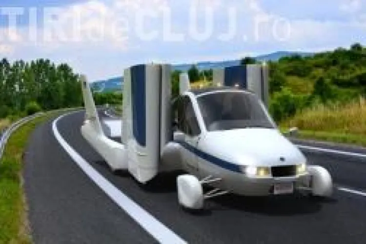 Masina zburatoare va putea rula pe soselele americane - VIDEO