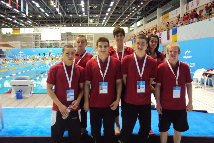 Inotatorii de la Liceul pentru Deficienti de Vedere din Cluj au obtinut locuri funtase la Europenele de la Berlin