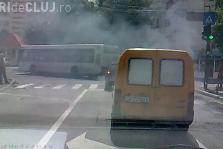 Autobuzul "afumatoare" de pe ruta Marasti - Grigorescu! STIREA CITITORULUI 