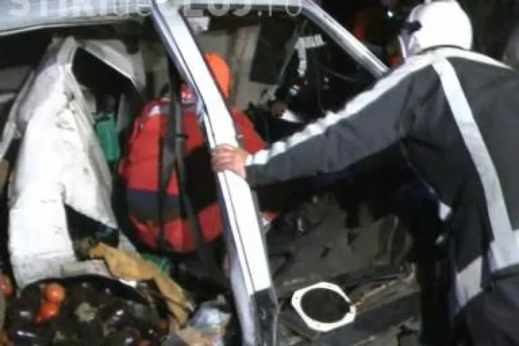 Accident la Bunesti! Un barbat a murit si fiul lui este grav ranit VIDEO - IMAGINI SOCANTE