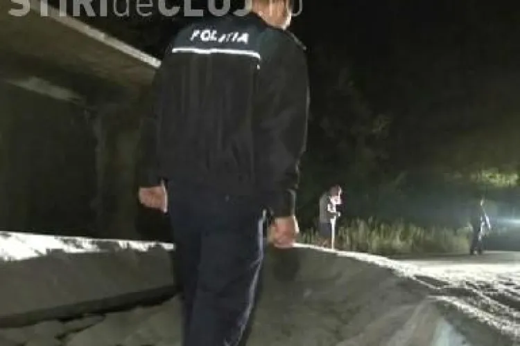 TIR incarcat cu sare, rasturnat la iesire din Dej, pe DN 1C! Circulatia a fost blocata 3 ore VIDEO