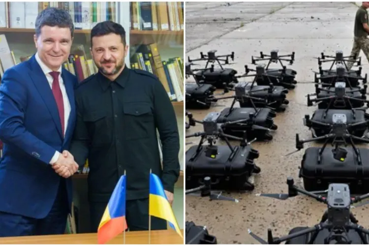 Alianță de neclintit între Ucraina și România. Cele două țări vor să producă împreună drone pentru război