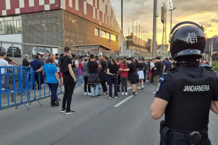 Meci cu măsuri speciale de siguranță la Cluj: Meciul CFR-Unirea Slobozia, monitorizat cu atenție de jandarmi. Ce trebuie să știe suporterii 