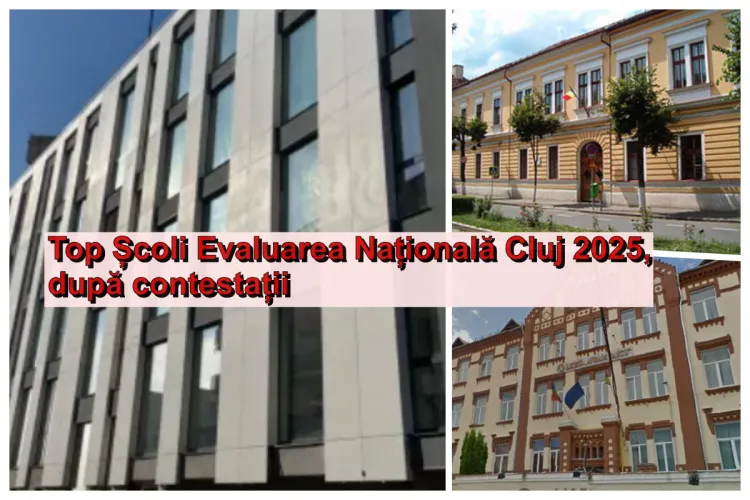 Topul celor mai bune școli din Cluj-Napoca la Evaluarea Națională 2025, după contestații. Încă un liceu din Cluj trece de media 9.00