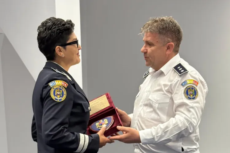 Una dintre cele mai cunoscute polițiste din Cluj se retrage! A fost peste 20 de ani în poliția Cluj și a inițiat și finalizat noua clădire a IPJ Cluj