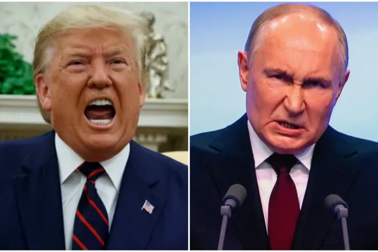Donald Trump l-a amenințat pe Vladimir Putin că „va bombarda Moscova până o ia naiba”. Ce răspuns a primit 