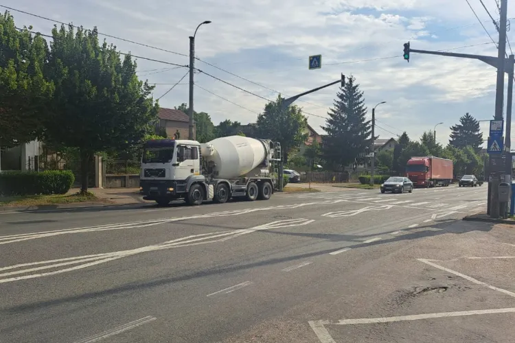 Amenzi uriașe pentru șoferii de camion care vor mai intra în Cluj-Napoca fără drept. Mesajul e clar, alegeți un alt traseu!