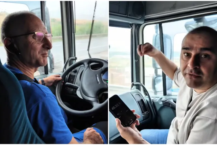 Dan Tarcea s-a urcat în camion și a testat ruta pe care șoferii de TIR sunt obligați să o urmeze: „Mai puțin consum, mai puțină uzură pentru camioane”