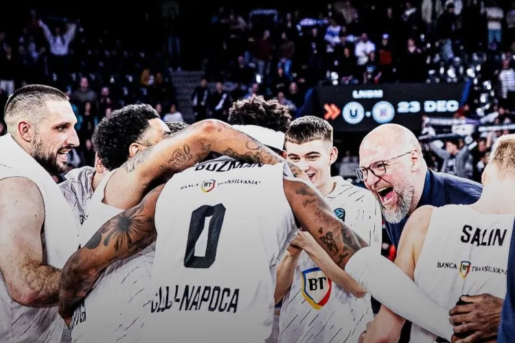 U-BT Cluj face saltul în ABA League! Campioana României dă piept cu granzii din Belgrad, Ljubljana și Dubai