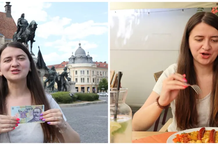 „Ce mai poți mânca în Cluj cu 100 de lei?”: Sergiu și Lăcri testează bugetul în orașul de 5 stele și arată adevărul din farfurie VIDEO