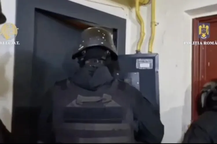 Intervenție în forță a DIICOT! Șase tineri au fost reținuți, după ce au fost prinși că vindeau substanțe interzise pe bani grei FOTO/VIDEO