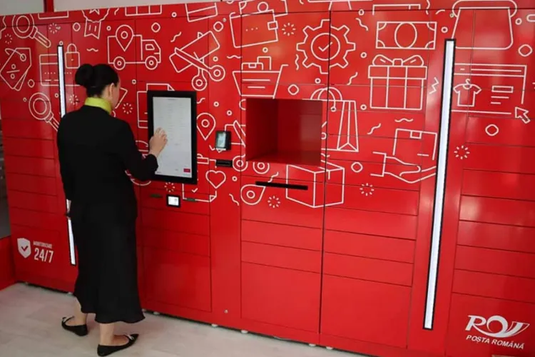 Poșta Română a cheltuit 100 milioane lei pe două lockere dintr-un plan de 3.000. Se laudă, în schimb, cu o „mare” investiție la Cluj-Napoca