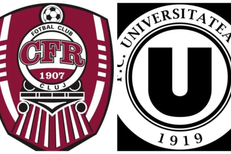 Universitatea și CFR Cluj, invincibile și cu oameni în echipa ideală a etapei! Cine a strălucit pe teren?
