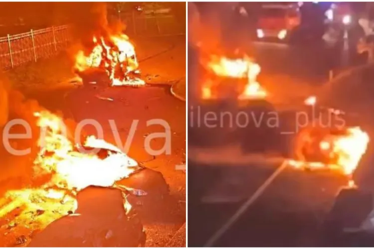 Se joacă Ucraina cu focul? Cartiere din Moscova au fost atacate cu drone, mai multe mașini au fost aruncate în aer