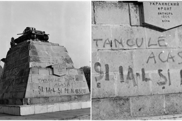 Mesajul special al clujenilor pentru Ion Iliescu și ruși, din urmă cu peste 30 de ani. Puțină lume își mai aduce aminte de acest monument