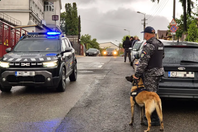 Mobilizare de zile mari în Cluj-Napoca! Jandarmii ies în număr mare pe străzile clujene