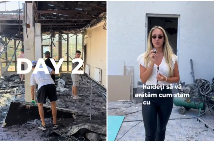 VIDEO. Panorama del Baron renaște din propria cenușă precum pasărea Phoenix. Restaurantul a ars complet în urmă cu o lună: „Ne revedem în curând!”