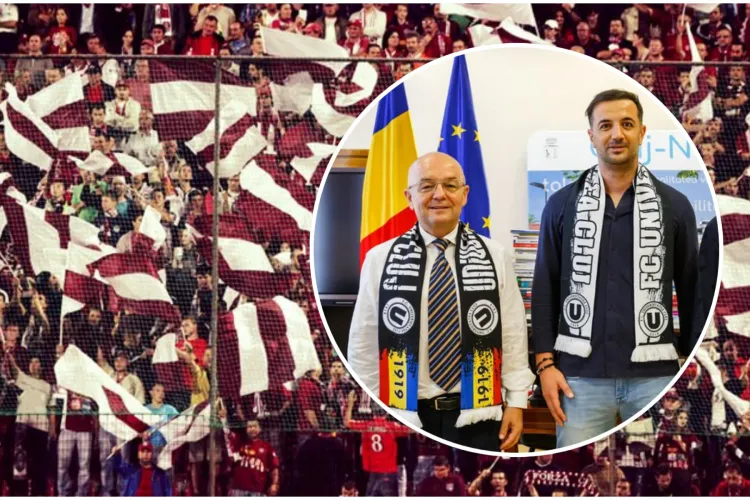 Scandal monstru între CFR Cluj și Universitatea. Suporterii echipei din Gruia îi cer public lui Emil Boc să nu mai aloce bani publici pentru „U”