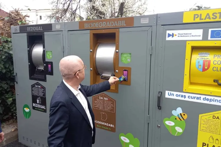 Clujul, „Big Brother-ul” gunoaielor: Primaria lui Boc vrea să cumpere 350 de camere care să monitorizeze „insulele ecologice”