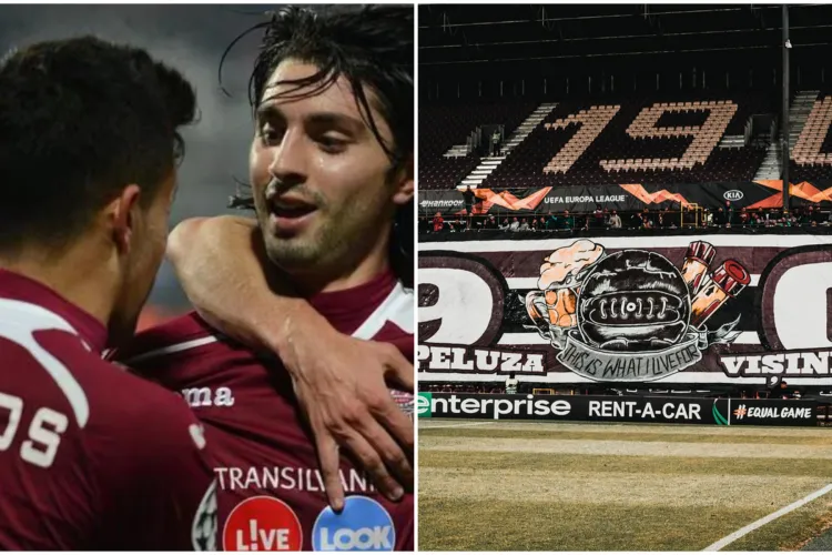 VIDEO. Vă mai aduceți aminte de Rui Pedro, eroul din meciul cu Braga? Peluza Vișinie sună mobilizarea: „Obiectivul a rămas la fel, VICTORIA!”