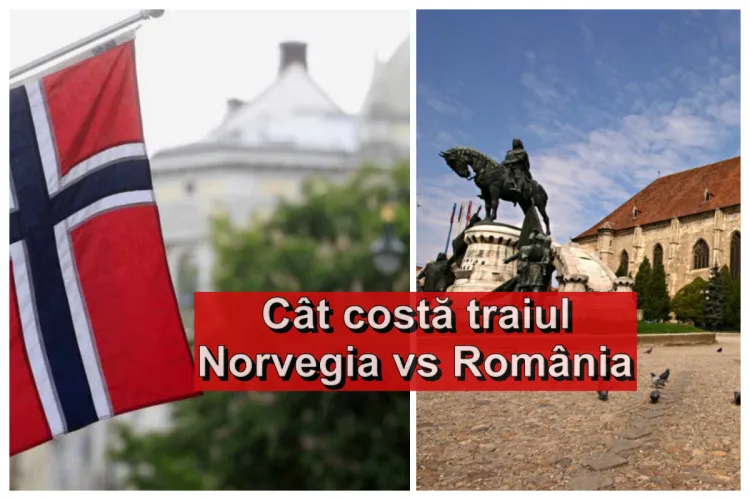 VIDEO Mămică româncă stabilită în Norvegia a calculat cât costă traiul în Norvegia: „De banii pentru un coș de cumpărături în România, trăiam aici o lună”