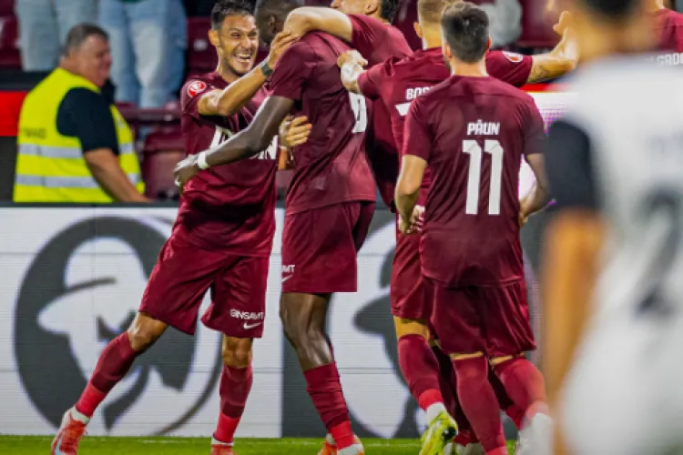 CFR Cluj, în al 9-lea cer! Echipa lui Petrescu s-a calificat mai departe în Europa League și va juca împotriva unui titan al fotbalului european 