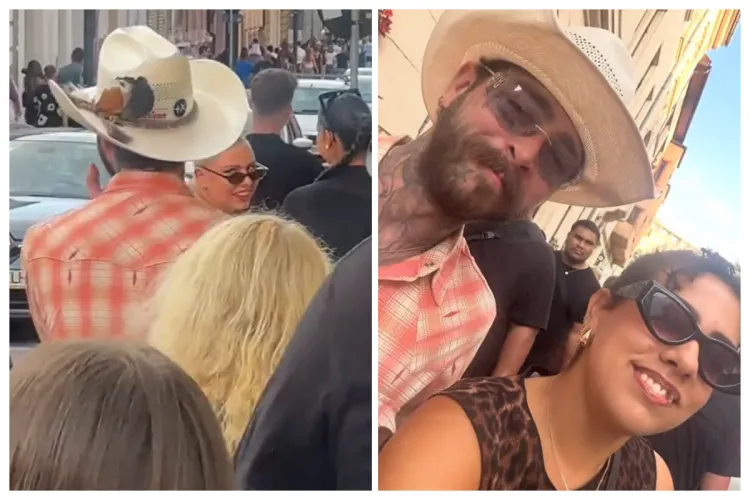 VIDEO. Clujenii impresionați de modestia lui Post Malone. Ieșit la plimbare în centrul Clujului, vedeta nu a refuzat pe nimeni: „Nu credeam că e așa chill”