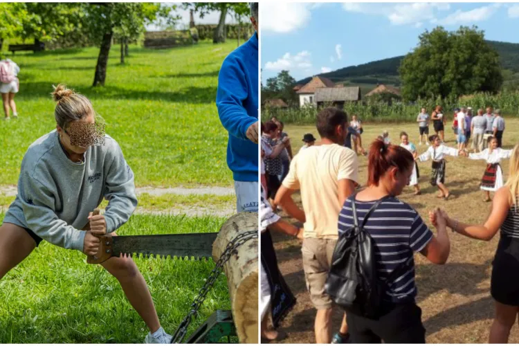 Care criză? O comună din Cluj organizează concurs de ridicat bușteni și tăiat lemne cu premii de 1.500 de lei: „Vă așteptăm!”