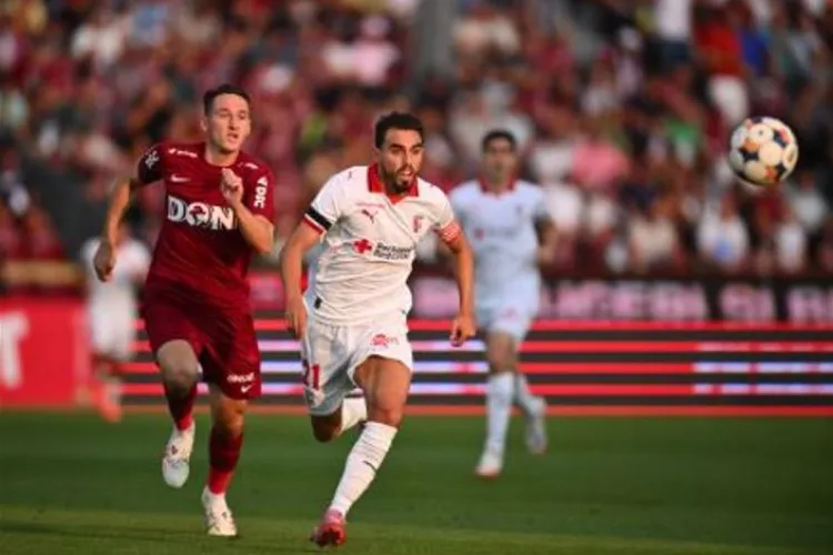 CFR Cluj a pierdut pe teren propriu în Europa League.  Penalty refuzat pentru clujeni VIDEO