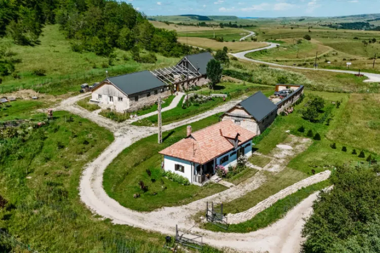 O fermă de vis se vinde la doar o oră de Cluj-Napoca! A fost grajd, iar acum valorează aproape 1 milion de euro. Imaginile sunt de senzație 