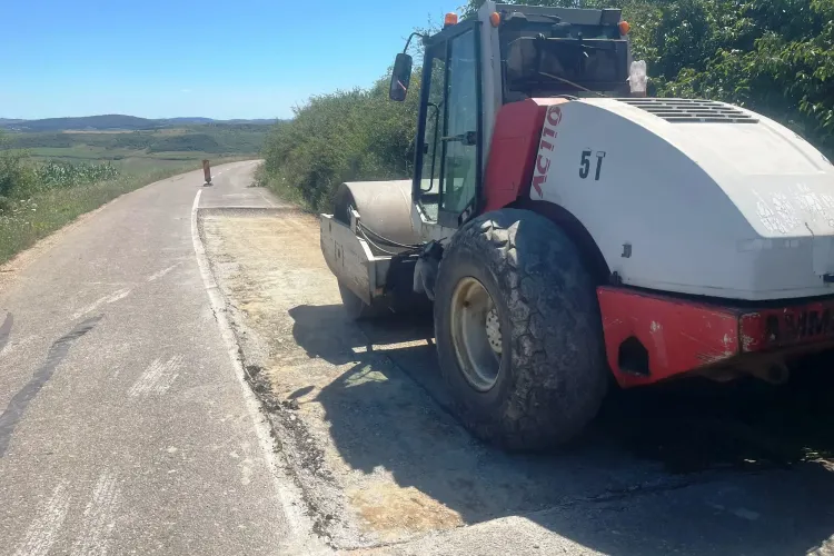 Un drum care dădea multe bătai de cap șoferilor din Cluj intră în reparații! Consiliul Județean anunță lucrări pe peste 25 km în mai multe localități FOTO