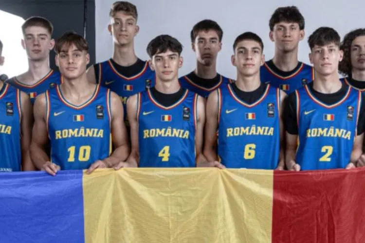 Naționala U16 de baschet masculin debutează la Eurobasket 2025! Patru clujeni luptă pentru România în Grupa de Foc din Tbilisi