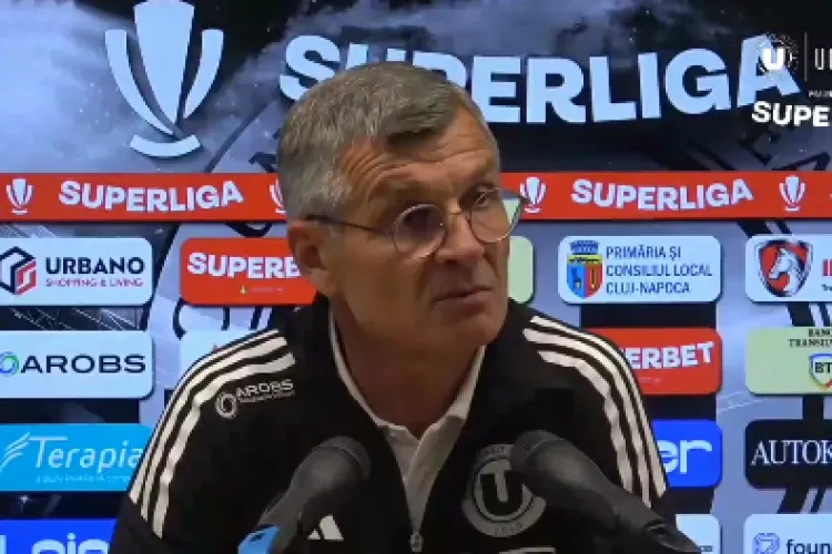 Ovidiu Sabău, săgeți către conducerea „U” Cluj, după ce echipa sa a pierdut calificarea în cupele europene: „Nu ne putem permite” 