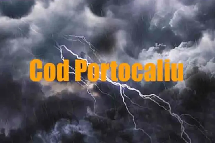 Avertizare RO-Alert COD PORTOCALIU de vreme rea în județul Cluj