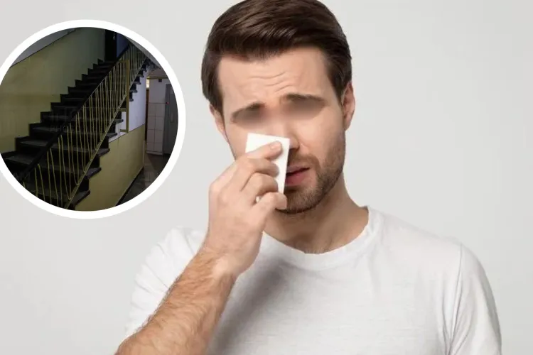 Miros insuportabil într-un bloc din Cluj. Un locatar povestește cum fiecare ieșire din apartament e un chin: „Îți vine să vomiți!”