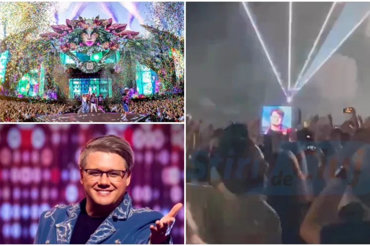 VIDEO. Umbra lui Fuego pe Cluj Arena. Fanii Untold nu au uitat de artist și i-au ținut portretul în brațe în timpul concertului