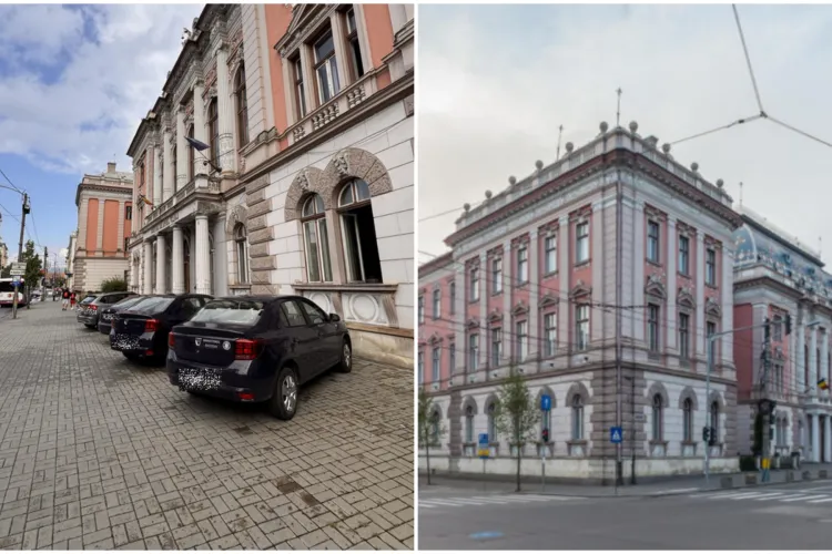 Scandal din cauza parcărilor haotice de la Curtea de Apel Cluj. „Ce a zis Poliția Locală? Ce i-a zis și vulpea la arici”
