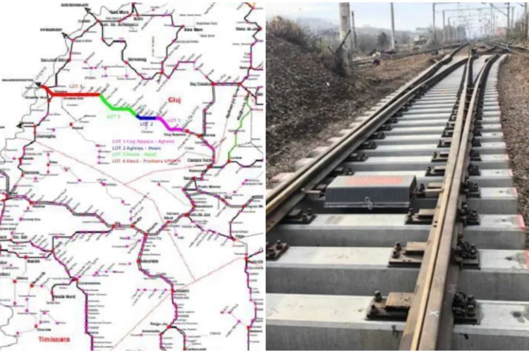 Calea ferată care va lega Cluj-Napoca de Oradea face progrese mici. Când ar trebui să fie gata? Un deputat clujean a prezentat cifrele