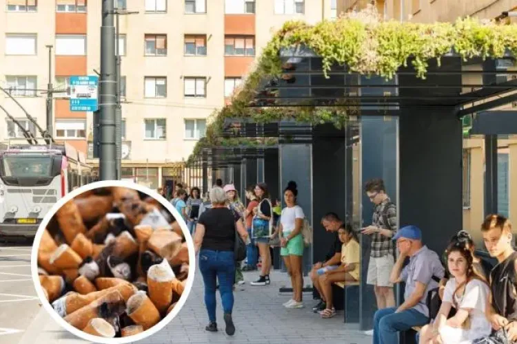 Cluj-Napoca: Fumatul este interzis doar pentru unii! În stația de la gară, „rebelii” continuă să fumeze fără teama unei amenzi, sfidând legea