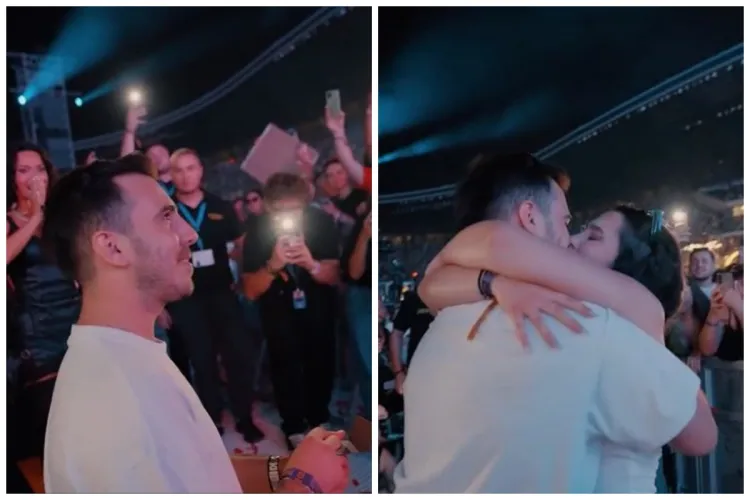 VIDEO. Cea mai tare cerere în căsătorie, în seara asta! A spus „DA” în timpul concertului susținut de Inna la Untold. Reacția artistei a fost de neprețuit!