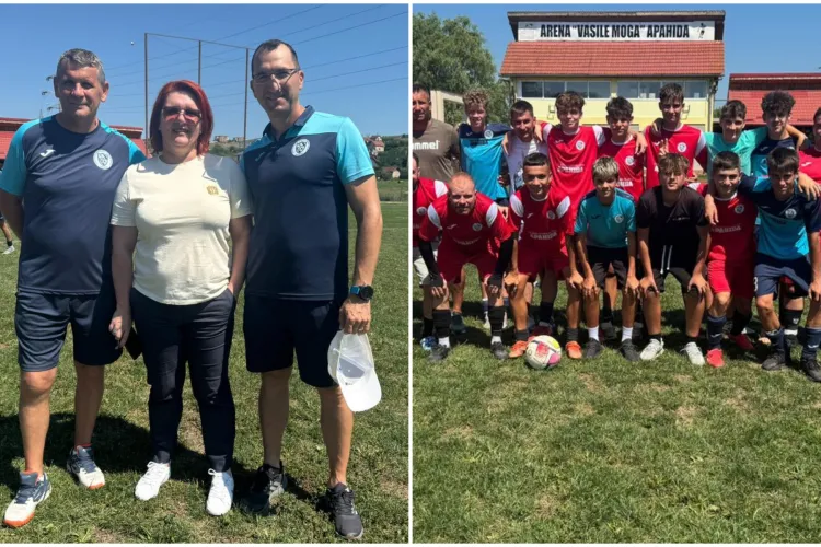 Uitați de CFR Cluj și Universitatea! ACS Vasile Moga Apahida și Progresul Sânnicoară au făcut spectacol, sub ochii primarului Cristina Belce