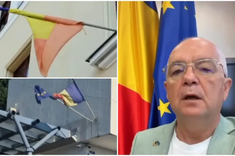 VIDEO. „Suveranistul” Emil Boc promite amenzi pentru cei ce nu respectă tricolorul: „Poartă în culorile sale sacrificiile înaintașilor noștri”