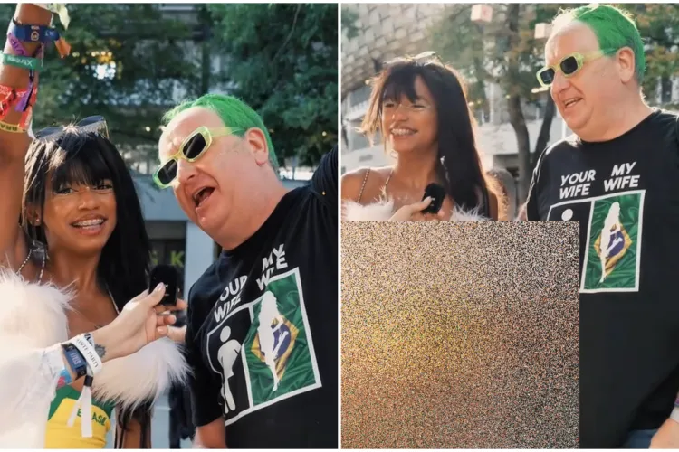 VIDEO. Cel mai frumos cuplu de la UNTOLD vine din Brazilia. Tânăra a făcut senzație într-o ținută de Copacabana: „Cel mai tare festival!”