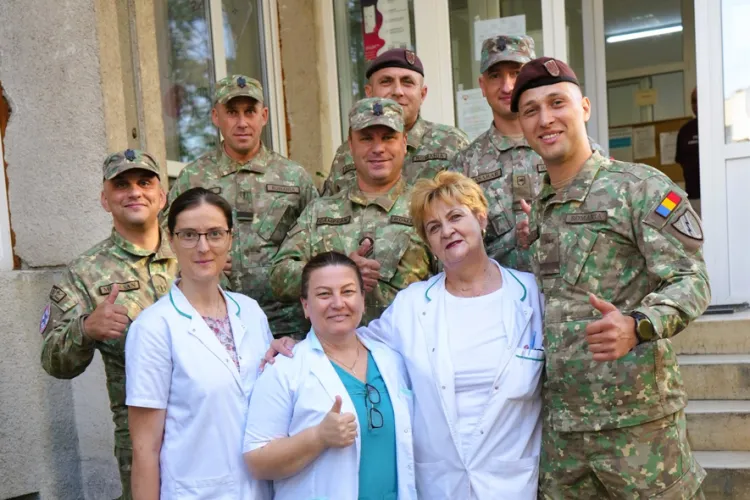 Eroii din umbră! Gestul uriaș al militarilor din Cluj-Napoca, chiar înainte de aniversarea istorică: „Dăm speranță” FOTO