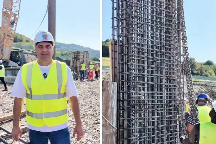 VIDEO Metroul clujean intră în subteran: O structură uriașă, cât un bloc de 8 etaje, a fost coborâtă în puțul de lansare