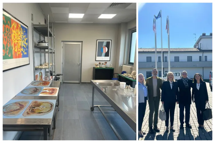 Imagini în premieră cu campusul UMF Cluj de la extensia din Italia: „Să văd arborat steagul României la campusul din Novara a fost un moment de emoție”FOTO