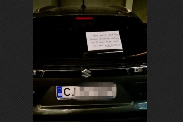 Clujenii nu mai blochează doar mașinile din oraș! Un clujean cu „HAR” a blocat turiștii din...Bulgaria. Oamenii îl caută disperați că nu pot ieși cu mașina